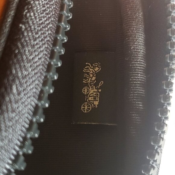 Coach North/South Hybrid Pouch Clutch In Colorblock Signature Canvas - Picture 10 of 13